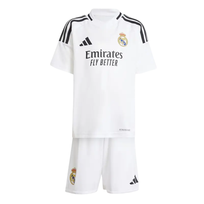 24/25 Kids Real Madrid Home Kit