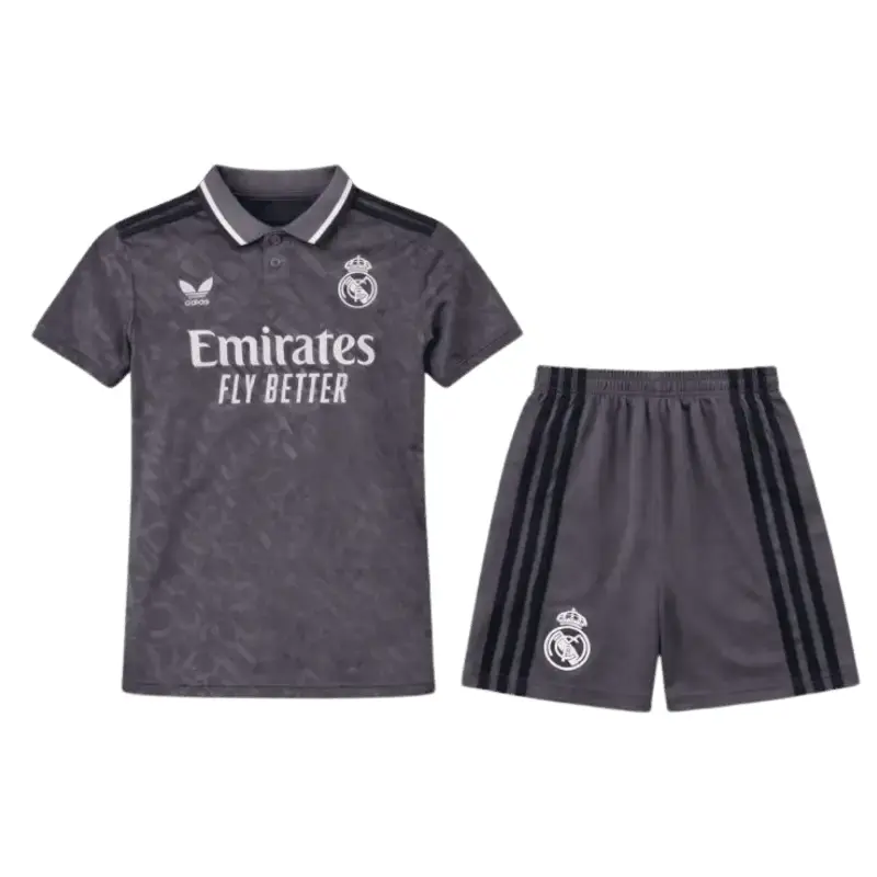 24/25 Kids Real Madrid Third Kit