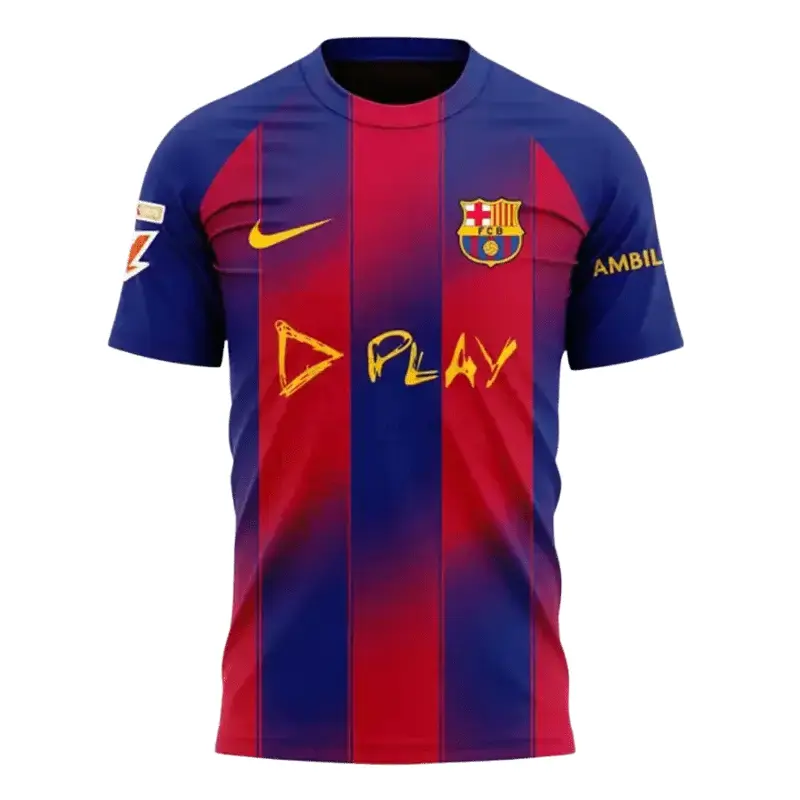 25/26 Barcelona Home Ed Sheeran Jersey