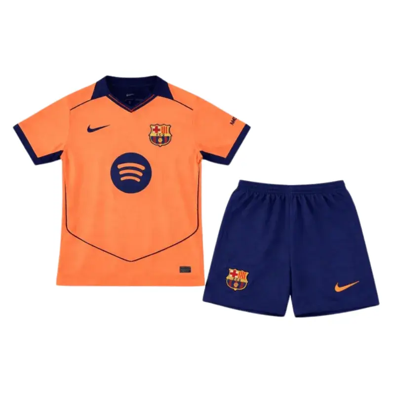 25/26 Kids Barcelona Third Kit