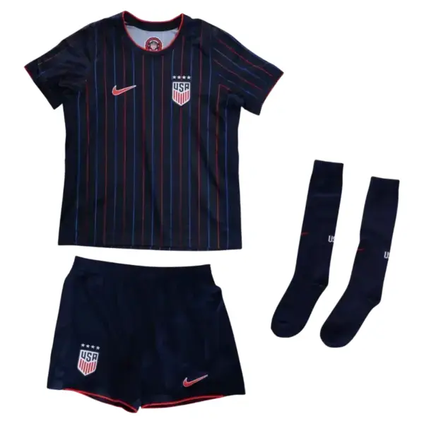 Alternative view of 25/26 Kids USA Away Kit