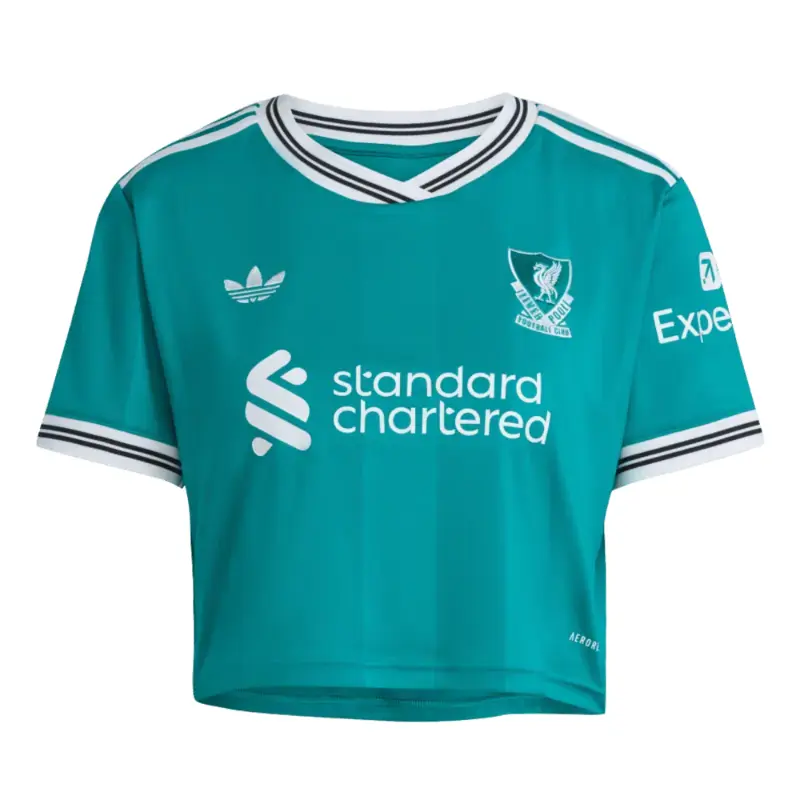 25/26 Liverpool Crop Top Third Jersey