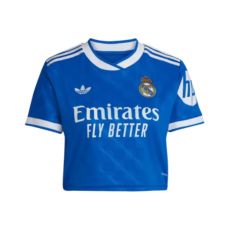 25/26 Real Madrid Crop Top Third Jersey
