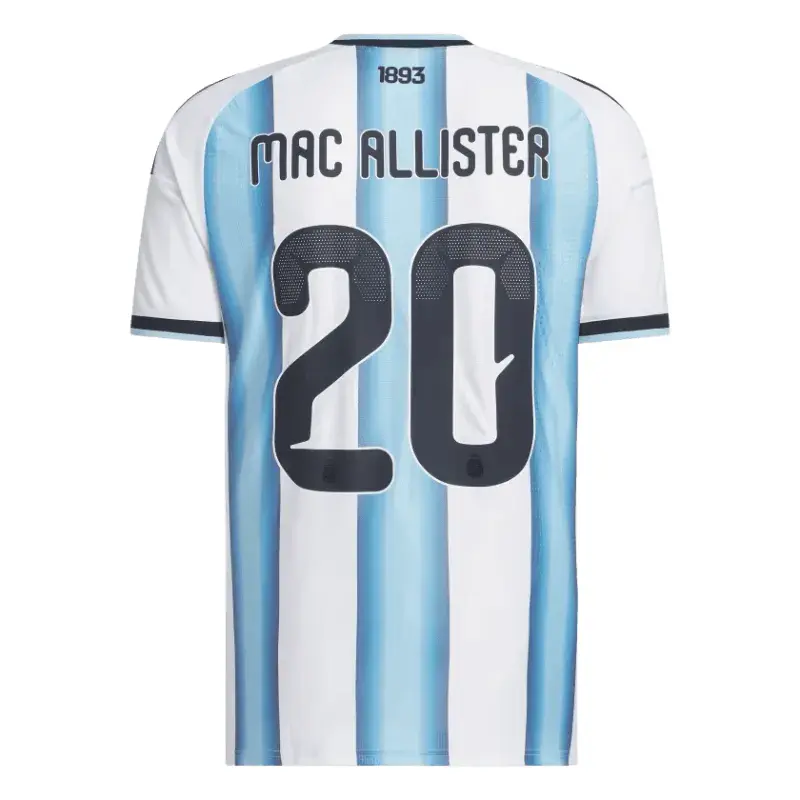 Alexis Mac Allister 2026 Argentina Home Jersey