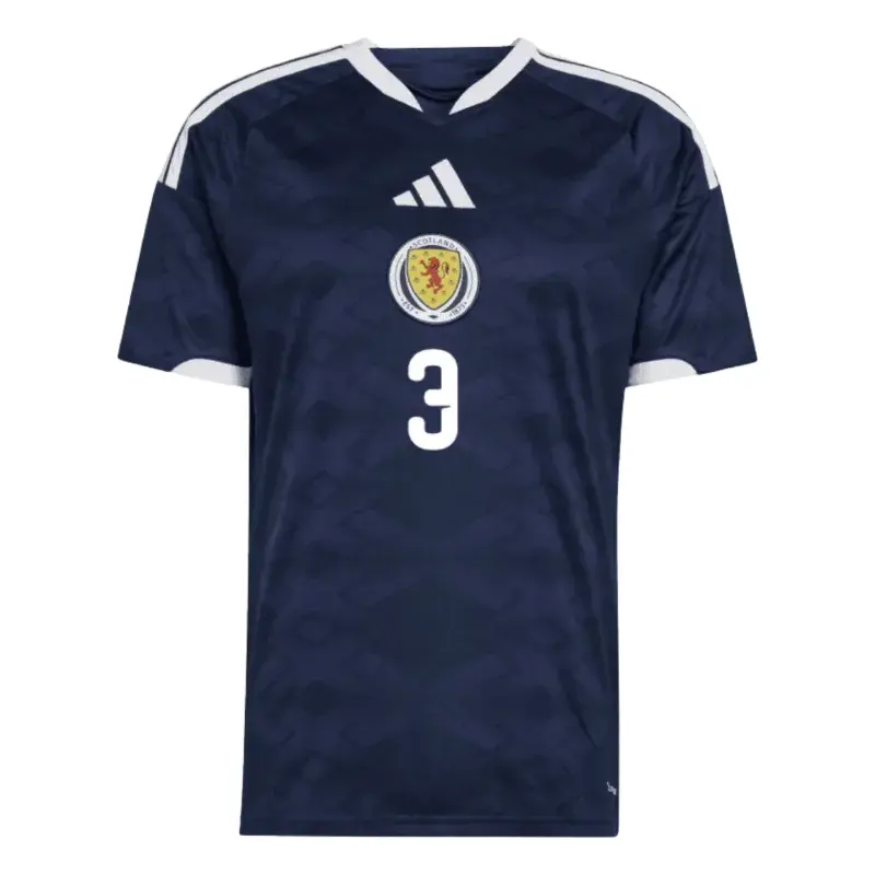 Alternative view of Andy Robertson 2026 Scotland Home Jersey