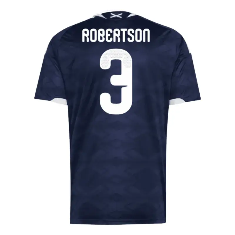 Andy Robertson 2026 Scotland Home Jersey