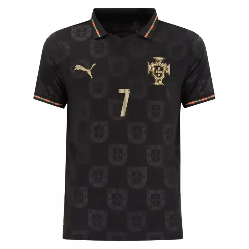 Alternative view of Cristiano Ronaldo 2026 Portugal Pantera Jersey