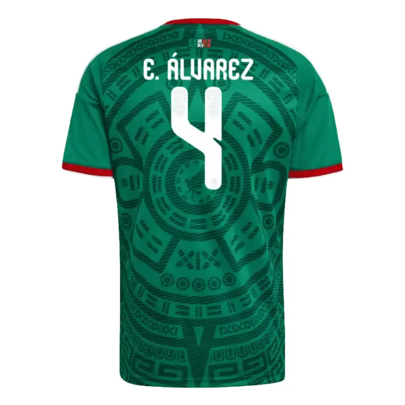 Edson Alvarez 2026 Mexico Home Jersey