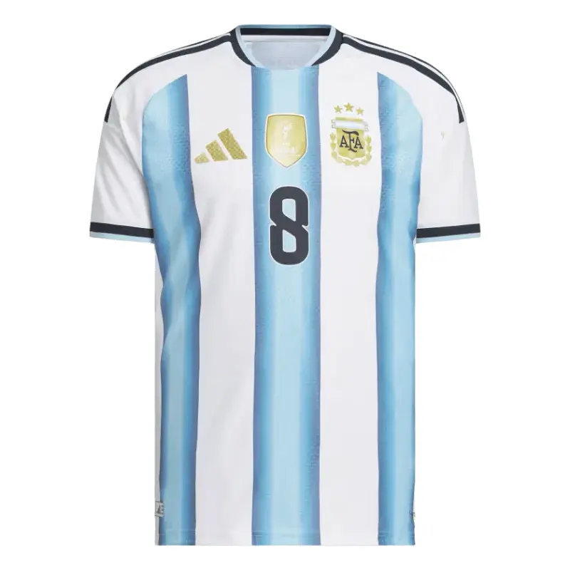 Alternative view of Enzo Fernandes 2026 Argentina Home Jersey