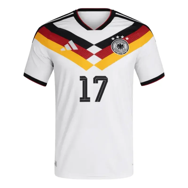 Alternative view of Florian Wirtz 2026 Germany Home Jersey