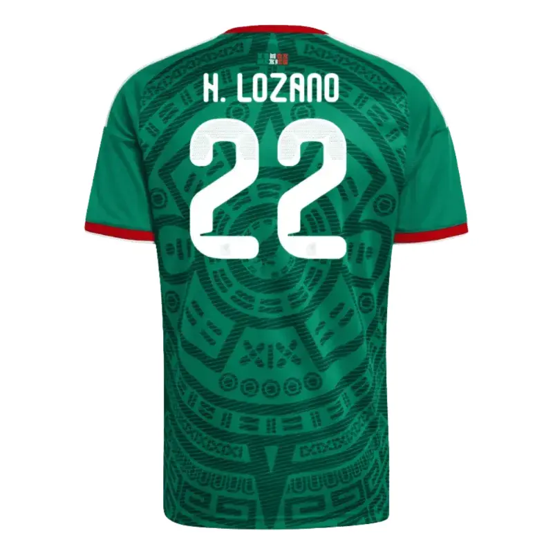 Hirving Lozano 2026 Mexico Home Jersey
