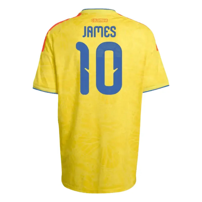 James Rodriguez 2026 Colombia Home Jersey