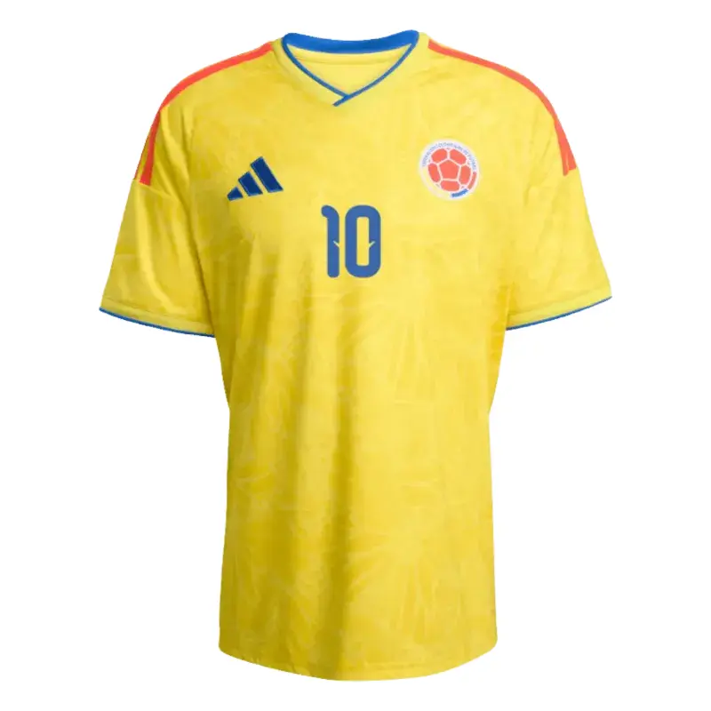Alternative view of James Rodriguez 2026 Colombia Home Jersey