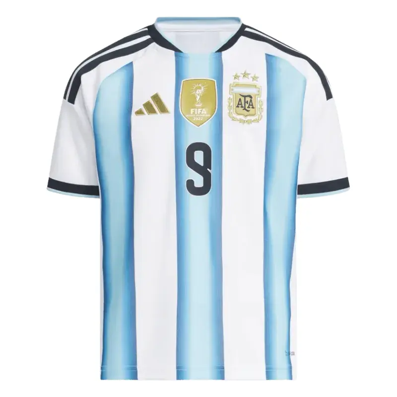 Alternative view of Julian Alvarez 2026 Argentina Home Jersey