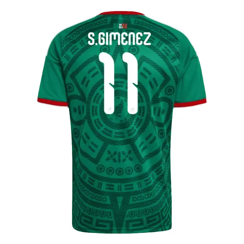 Santiago Gimenez 2026 Mexico Home Jersey